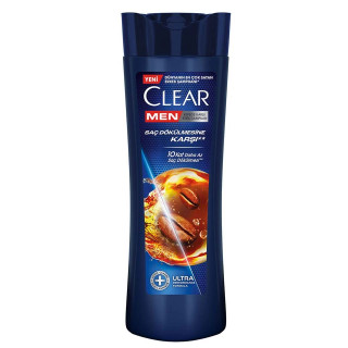شامپو مو ضد شوره کلیر مردانه ضد ریزش مو CLEAR MEN Saç Dökülmesine Karşı حجم 350 میلی لیتر